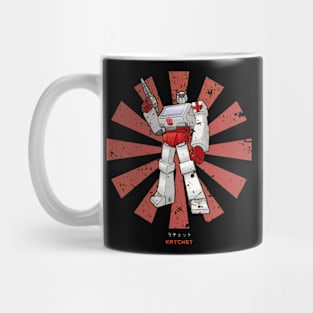 Ratchet Transformers Retro Japanese Mug